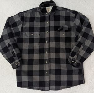 Mens Thick Lined Flannel